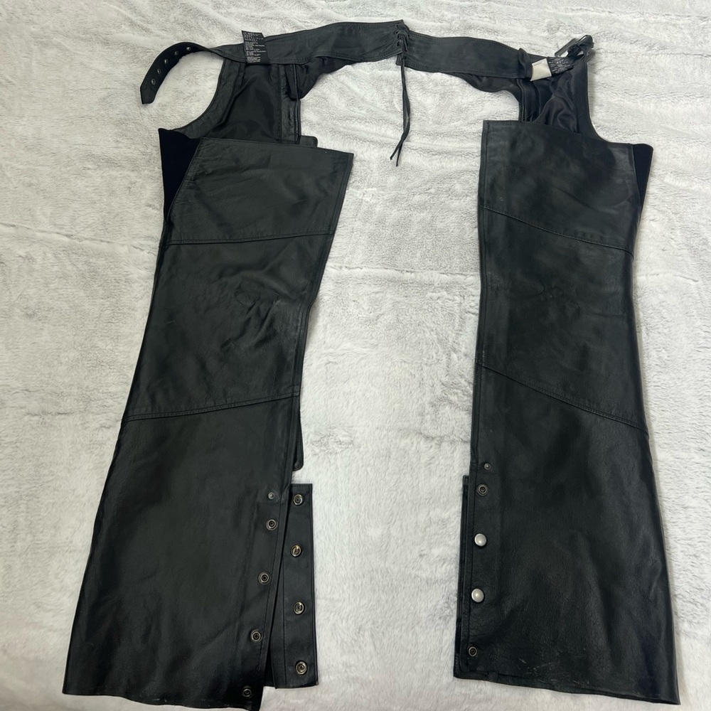 Harley Davidson Leather Chaps Size Small